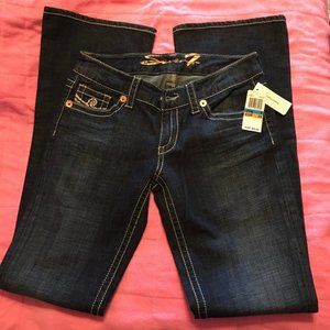 NWT Seven 7 Flare Blue Jeans